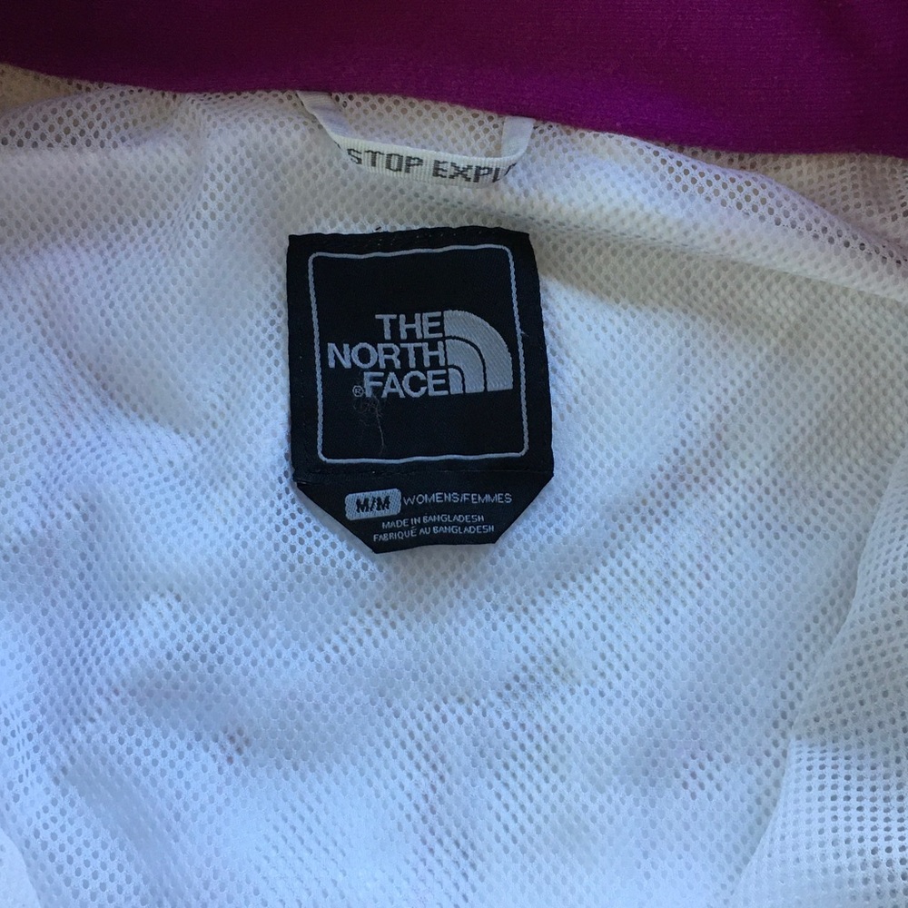 The North Face Pink & Purple Plaid Hooded Jacket - Picture 3 of 8